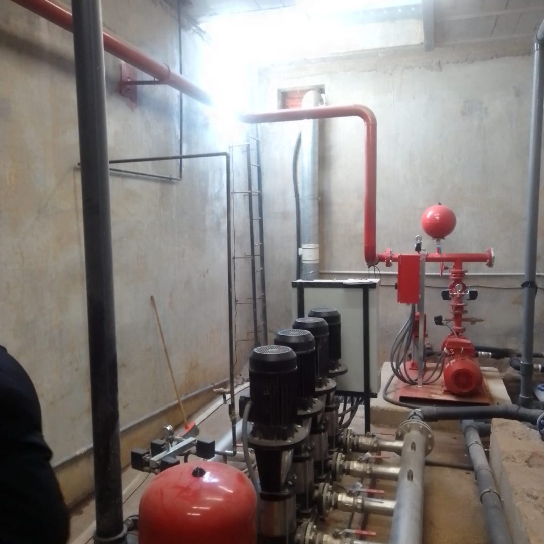 Instalacion de bombas y grupos de presion